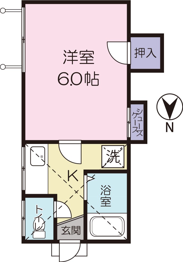 T.フラッツの間取り