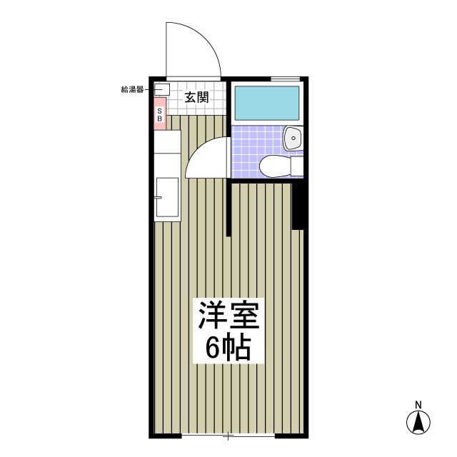 ボートハウスの間取り
