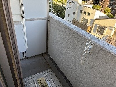 12/26 バルコニー