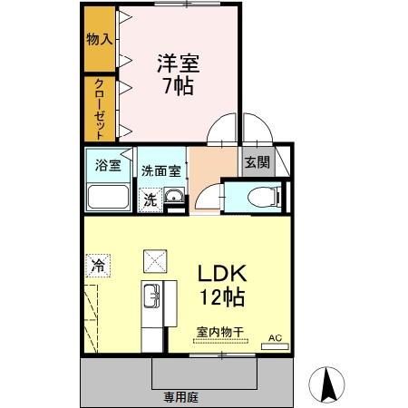 DEAR COURTの間取り