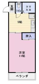 エブリワン西棟の間取り