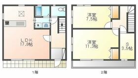 パルコート土井B棟の間取り