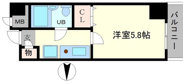 グランディール三津屋の間取り
