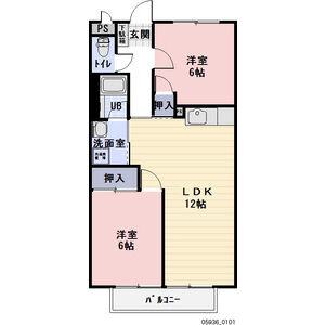 サープラス石塚Bの間取り