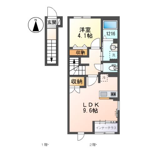 ムスカリの間取り