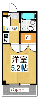 ドミールトモマツの間取り