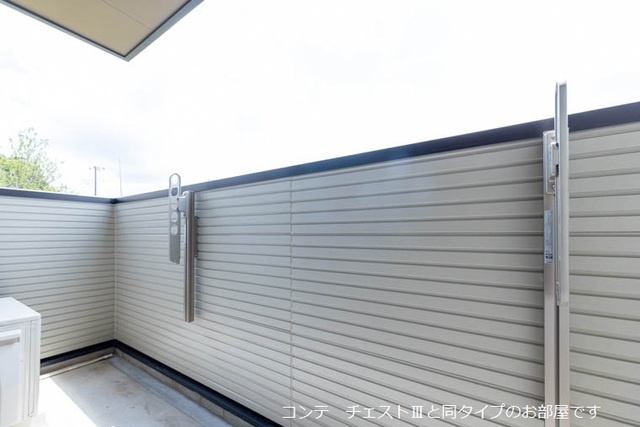 10/24 バルコニー