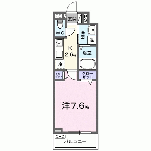 ラ・リノⅠ・02020号室の間取り