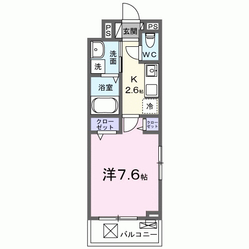 ラ・リノⅠ・03010号室の間取り