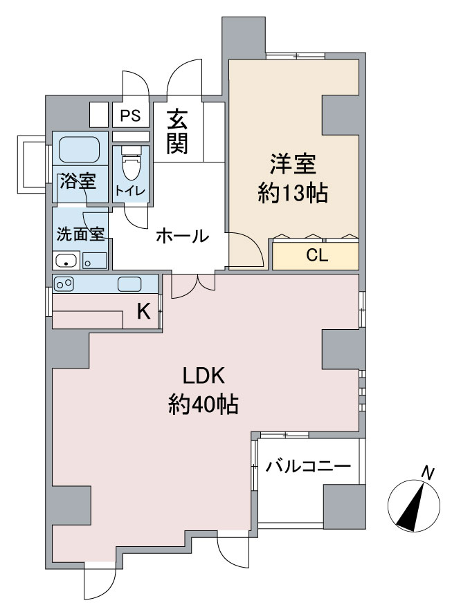 バードヒル伏見の間取り