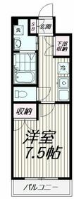 103号室の間取り