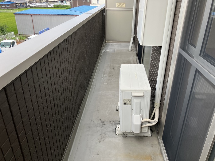 12/23 バルコニー