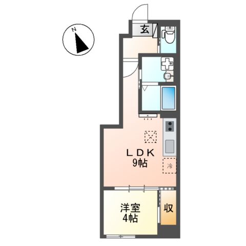 グランプラム本町(GranPlum本町)の間取り