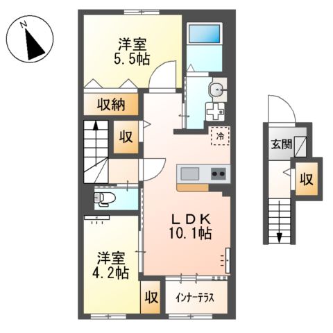 グランプラム本町（ＧｒａｎＰｌｕｍ本町）の間取り