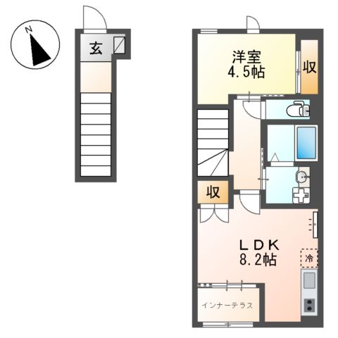 グランプラム本町（ＧｒａｎＰｌｕｍ本町）の間取り