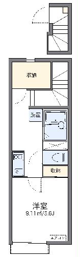 レオネクストアルデンテ　本町・205号室の間取り