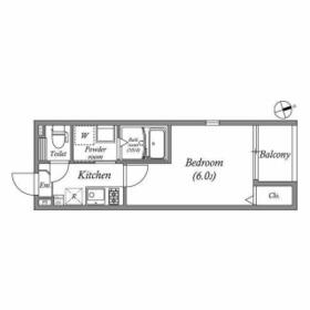 ハーモニーテラス江坂の間取り