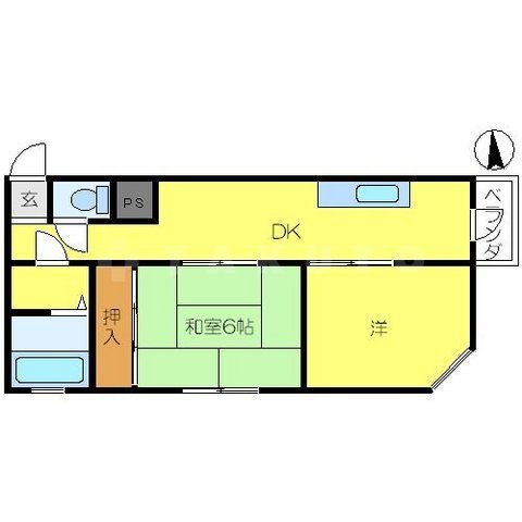 マンション富の間取り