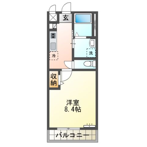 プレシャスワン翔(Precious one翔)の間取り