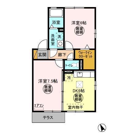 オーベンロープの間取り