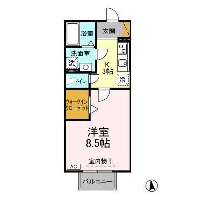 ノーベルパーク 15・16・17の間取り