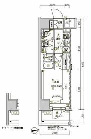 メインステージ南砂町ＩＩ・1406号室の間取り