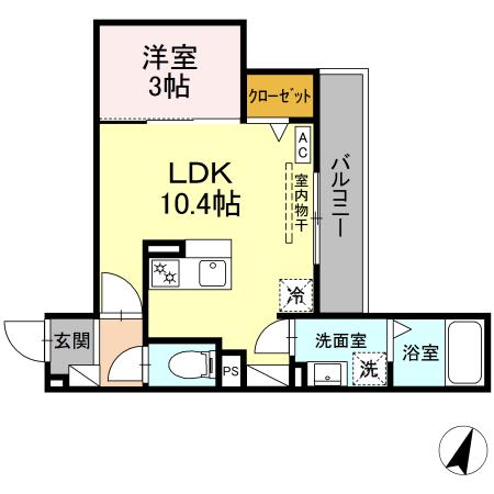 D-Hills広沢の間取り