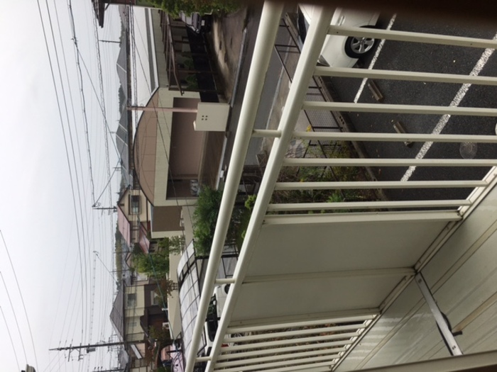 12/24 バルコニー