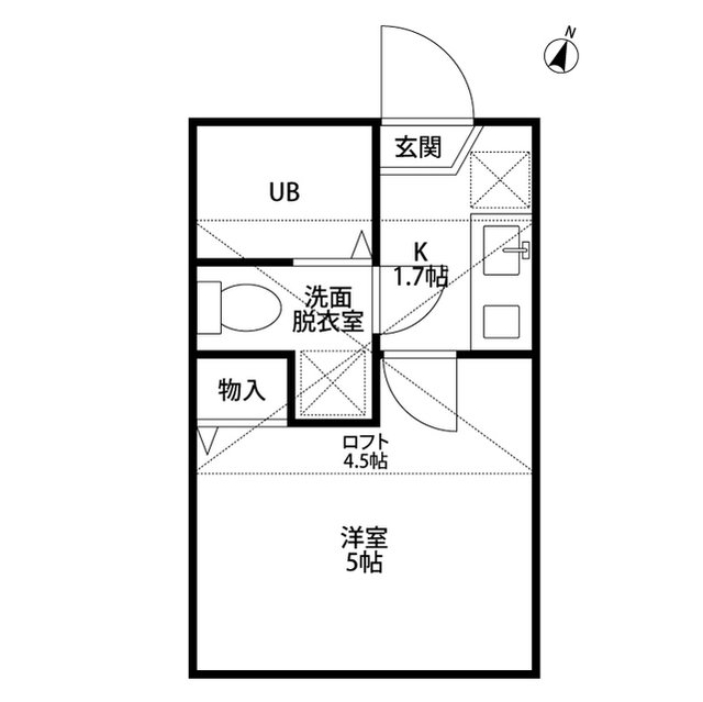 アベニューハイムの間取り