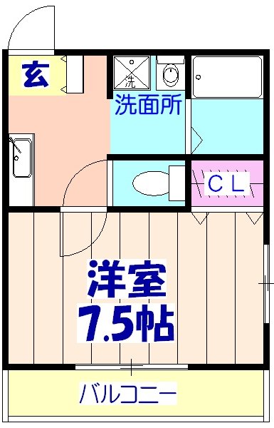 フェリーチェ宮本の間取り