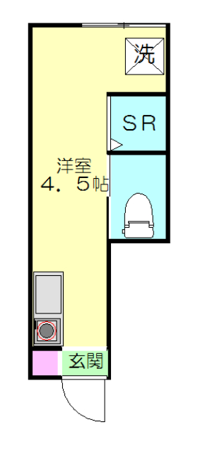 サークルハウス太子堂の間取り