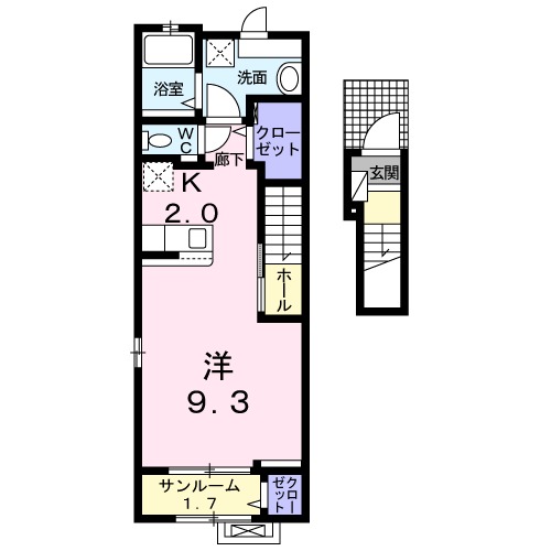 VER-SEAGULLの間取り
