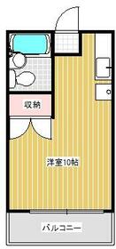 ロイヤルハイツ・201号室の間取り