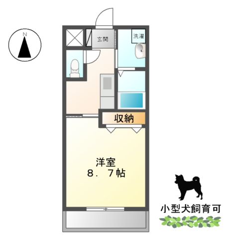 ラディッシュフィールドの間取り