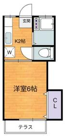 天神町スカイライトの間取り