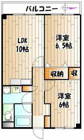 ロイヤルメゾン雪谷・106号室の間取り