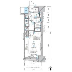 ディアレイシャス名古屋中村公園の間取り