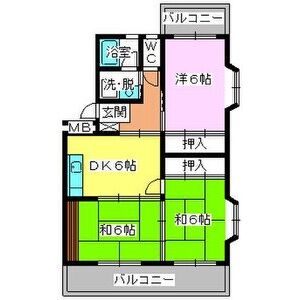 エクセレント古田の間取り