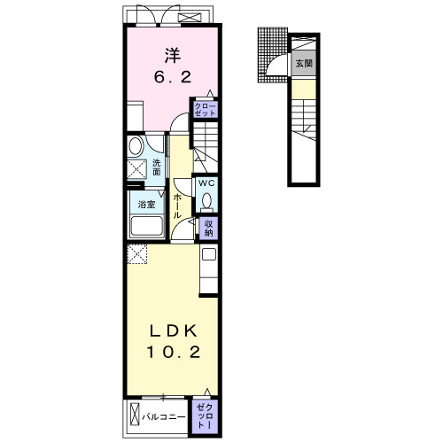 グランドゥール桜の間取り