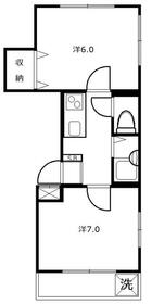 リブ上池台Ⅱの間取り