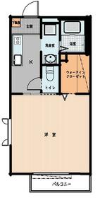 ハイツアミティエ Cの間取り