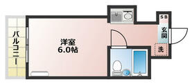 パステルシティ西新宿・404号室の間取り