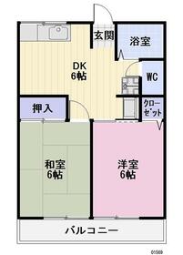 シティハイム ヒロの間取り