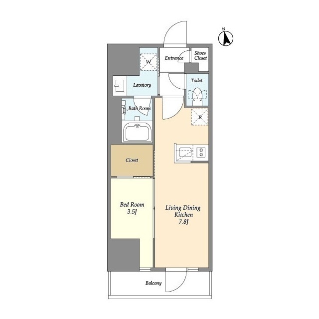 グランカーサ船堀Ⅰの間取り