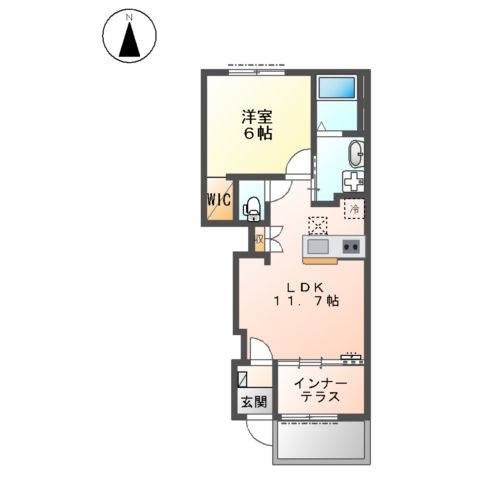 ドエル・ルピナスの間取り