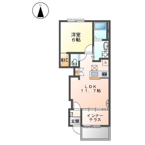 ドエル・ルピナスの間取り