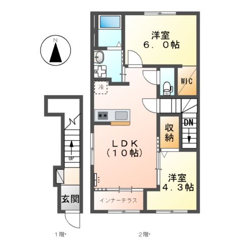 ドエル・ルピナスの間取り