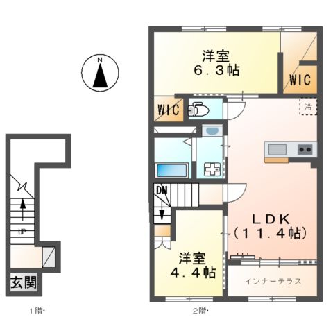 ドエル・カルミアの間取り
