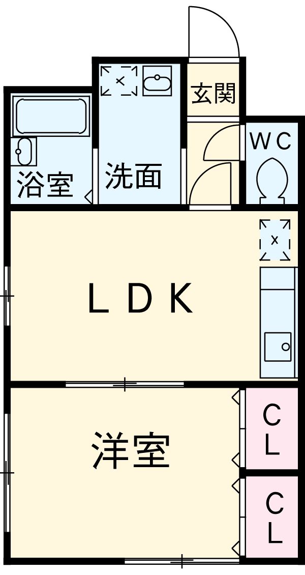 アビテ・ナポールの間取り