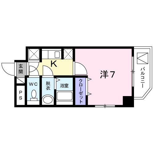 Palacio用賀(パラーシオの間取り